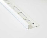 Emser Tile Signature Series ZBL300-450-10025 Edge Protector Trim, Aluminum, White, Powder-Coated